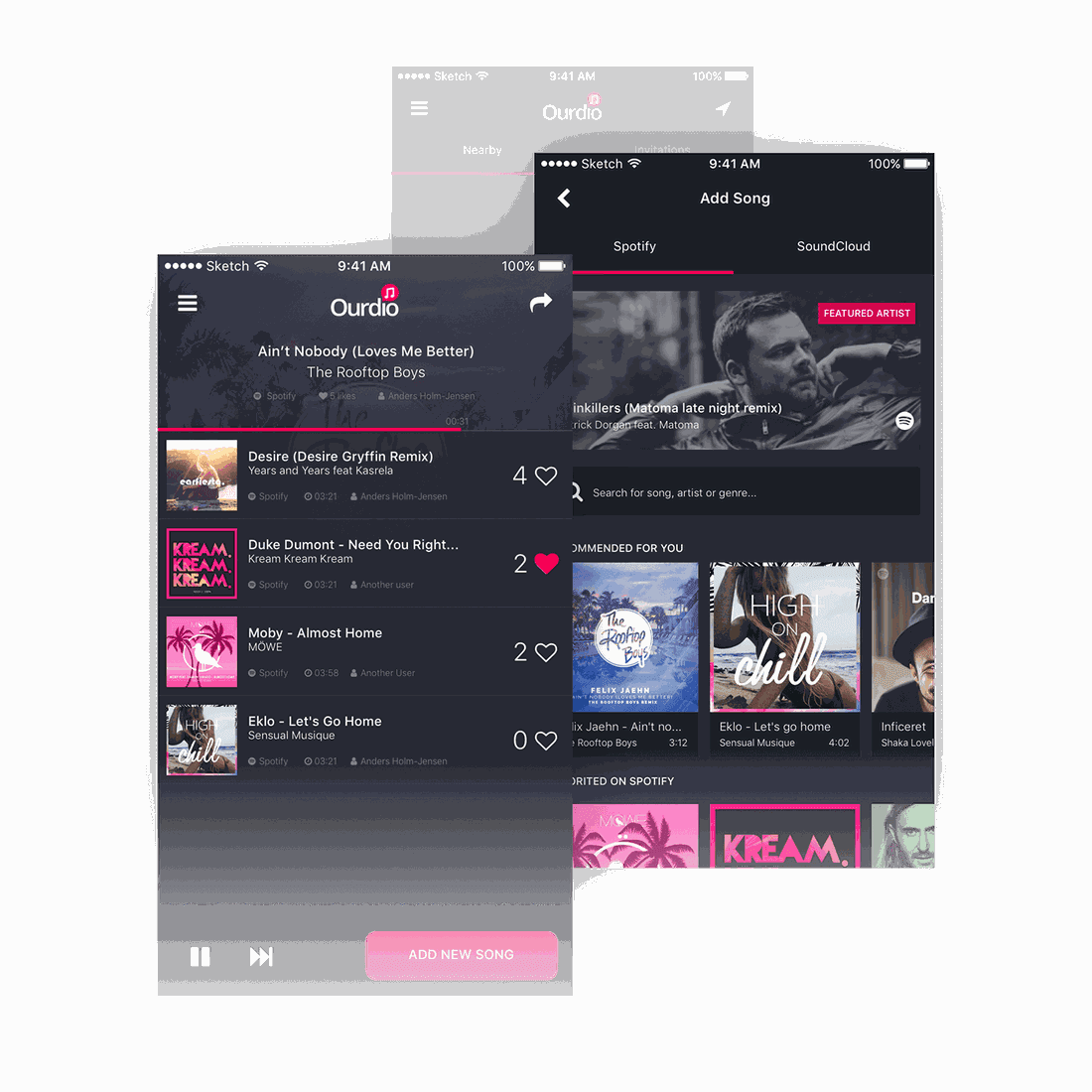 Ourdio - Smart Social Jukebox screenshot