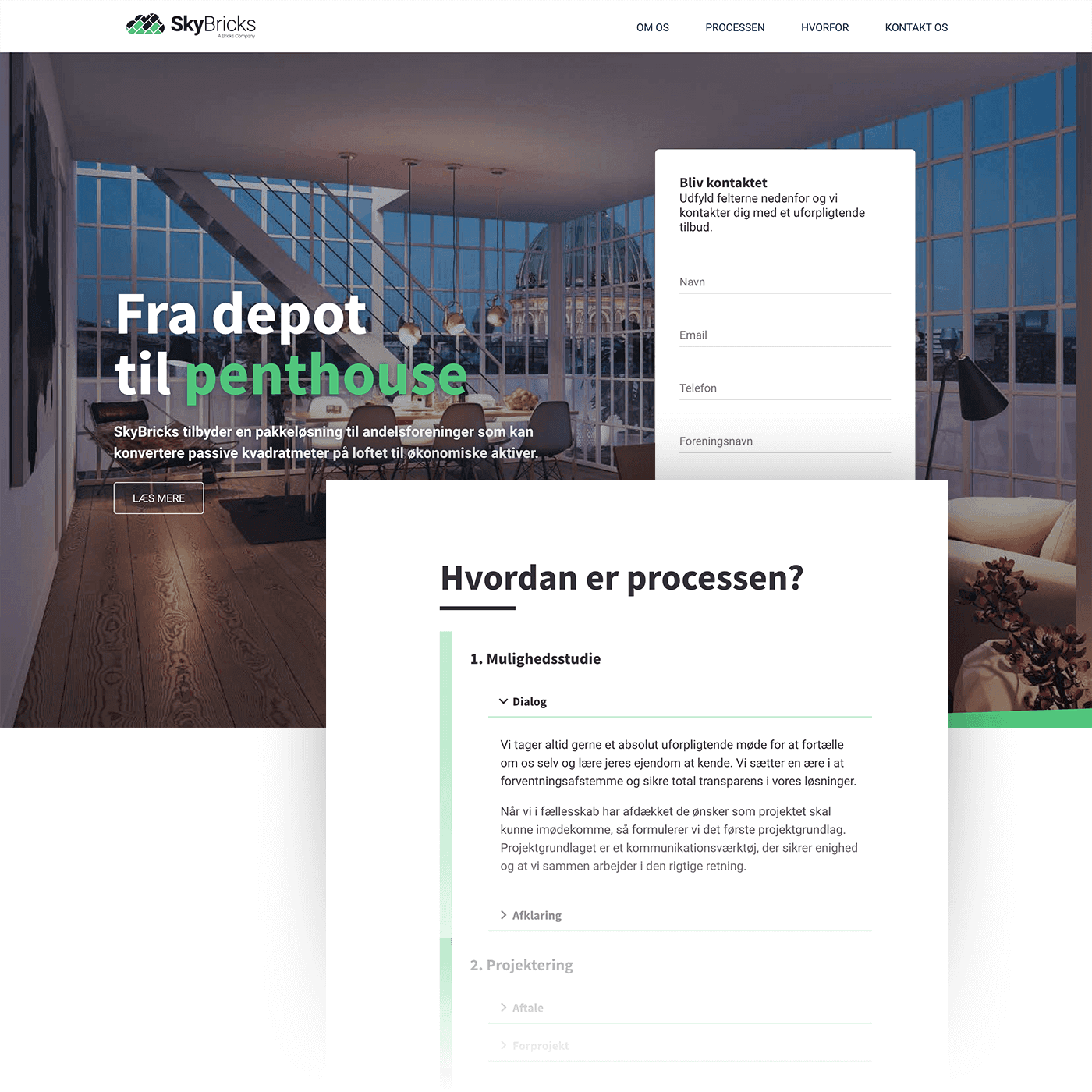 SkyBricks.dk screenshot